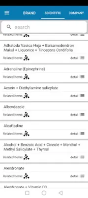 drugs summary android App screenshot 3