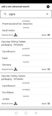 drugs summary android App screenshot 5